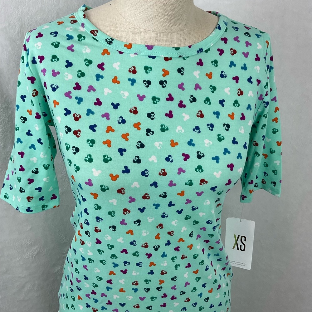Lularoe Disney Julia Dress Minnie & Minnie Mouse Size XS - NWT - Picture 2 of 5